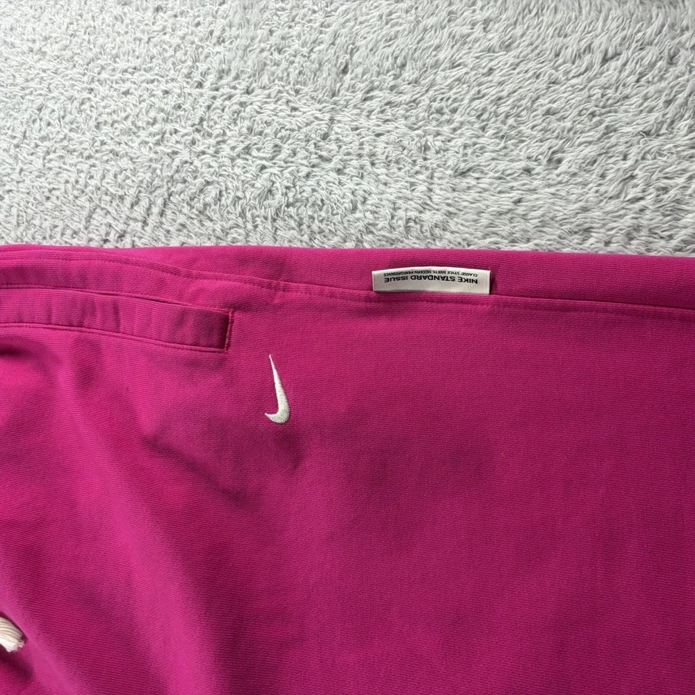 Nike Dri Fit Standard Issue Sweatpants Mens Large Fireberry Hot Pink Tapered NEW